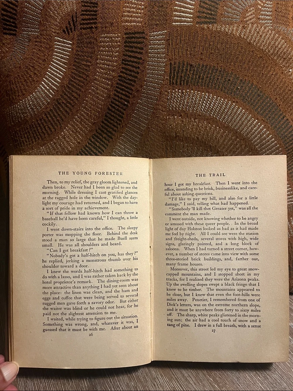The Young Forester by Zane Grey 1910 [First Edition]